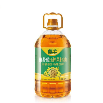 西王低芥酸菜籽油5L