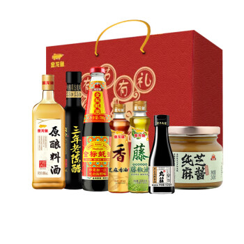 金龙鱼 粮油礼盒节日送礼调料礼盒B940g+1620ml