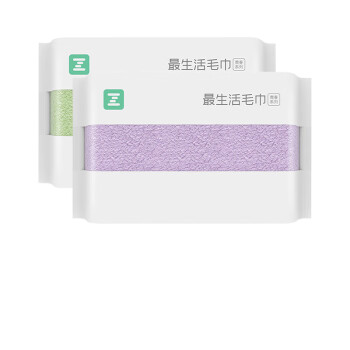 最生活 毛巾青春系列 家用洗脸巾 A-1159蓝色