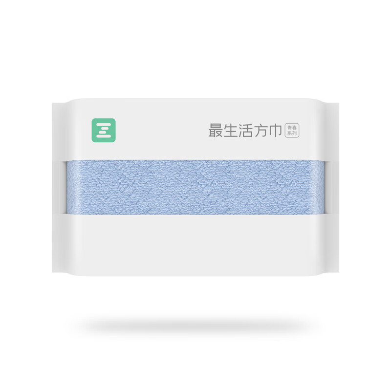 最生活 小毛巾方巾青春系列? A-1162白色 3条装
