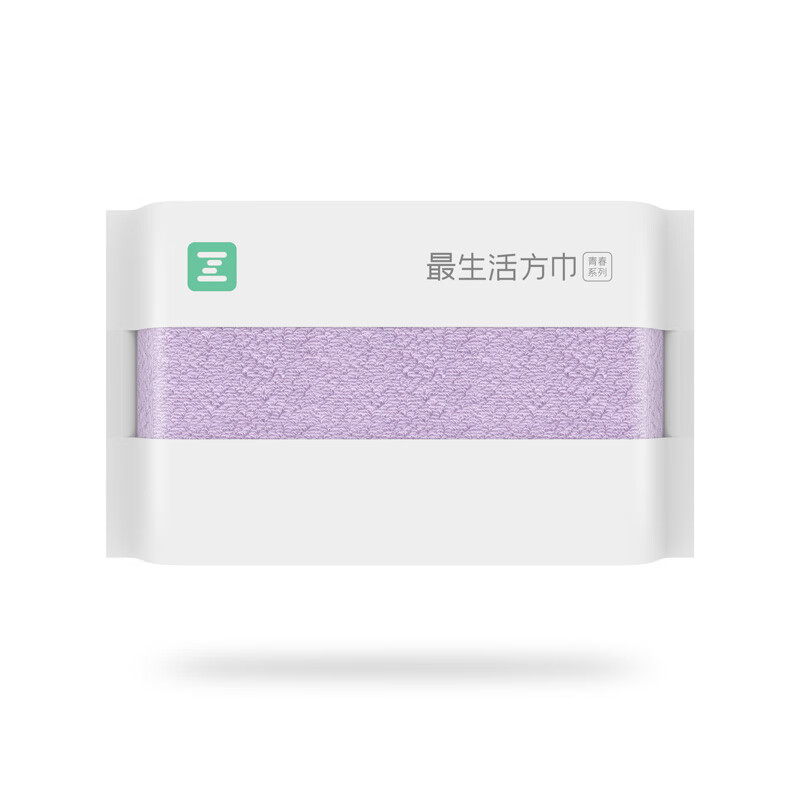 最生活 小毛巾方巾青春系列? A-1162白色 3条装