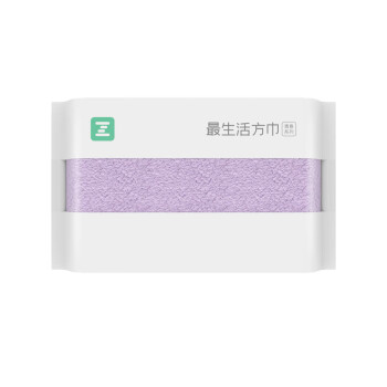 最生活 小毛巾方巾青春系列? A-1162蓝色 3条装
