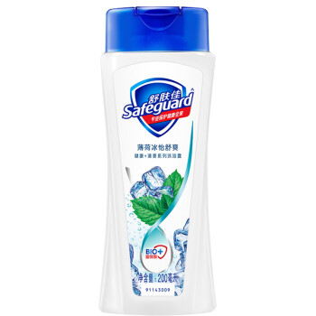 舒肤佳沐浴露 身体清洁外出旅行 男女士通用 薄荷冰怡舒爽型200ml