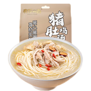 有你一面 猪肚鸡汤面*4袋 180g*4袋