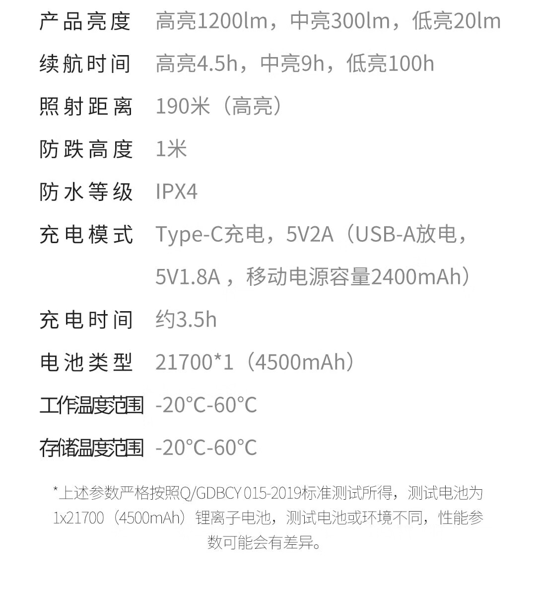 纳拓强光应急户外超亮便携耐用手电筒Type-C直充NE20069小直常规版