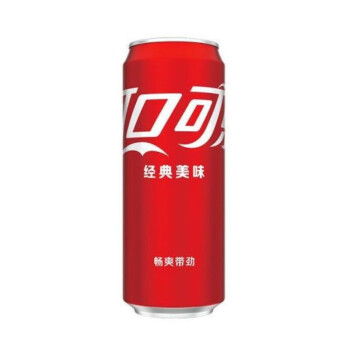 可口可乐碳酸饮料汽水 330ml*24罐 半塑包