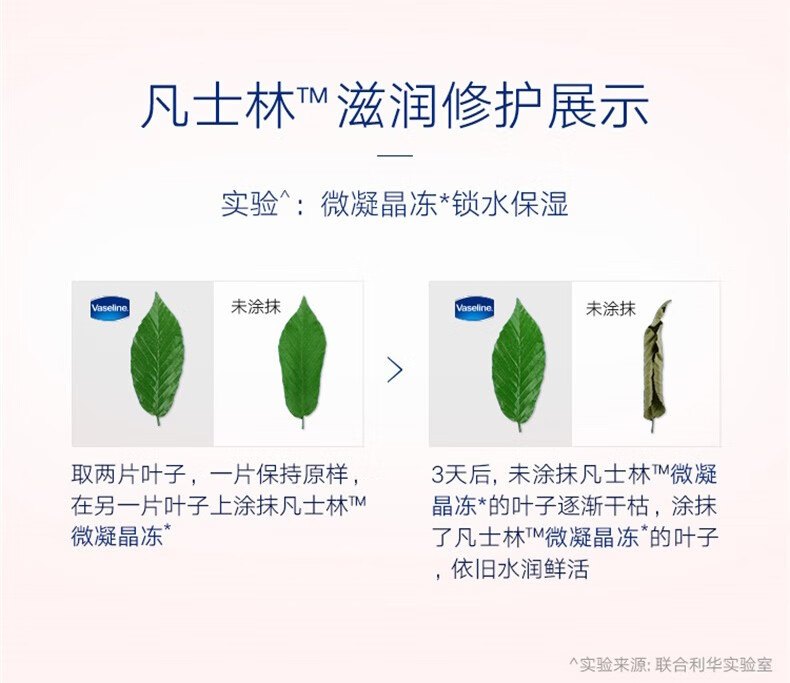 凡士林 滋润唇膜经典修护保湿润唇膏 玫瑰花蕾味7g（新老包装随机发货）