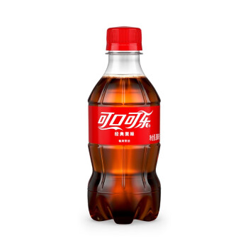 可口可乐可乐含糖小瓶装碳酸饮料300ML*12瓶全塑包彩膜装