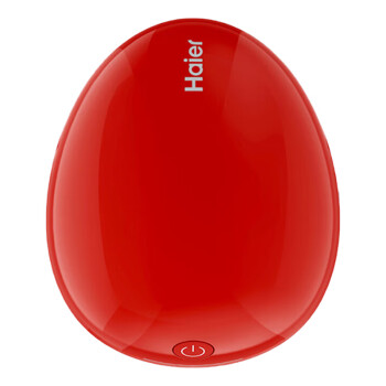海尔（Haier）头部按摩器充电式头皮按摩仪干湿两用电动龙抓手颈肩背腰腿部全身可用节日礼物 HTJ-H01R红色