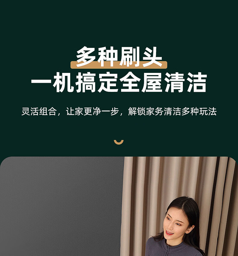 康佳（KONKA）家用小型大功率手持式吸尘机地毯两用大吸力 吸尘器 KZ-A88