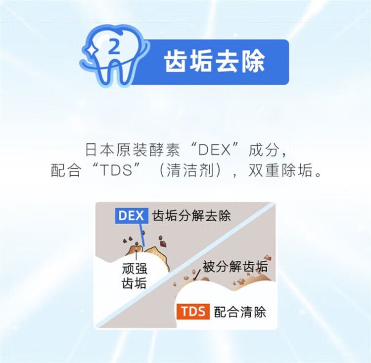 狮王酵素洁净牙膏 去渍牙膏 温和薄荷130g 3支装