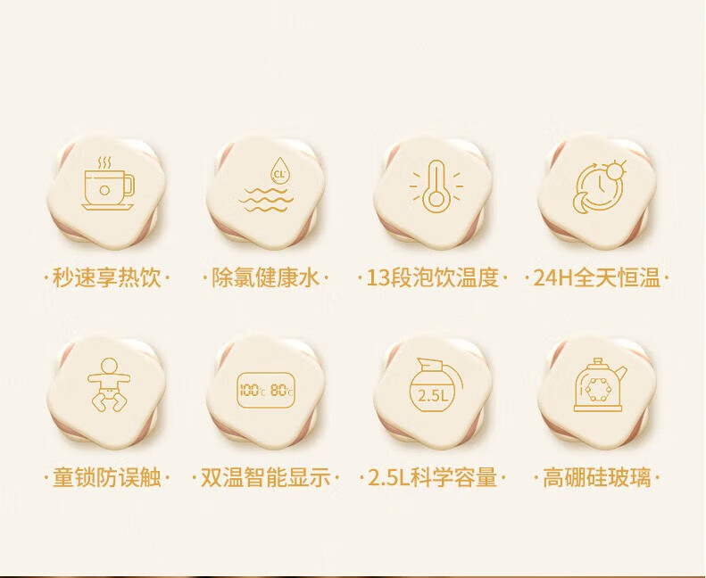 康佳（KONKA）电热水壶 热饮机开水瓶冲奶器烧水壶热水壶 KDSP-2501E-R