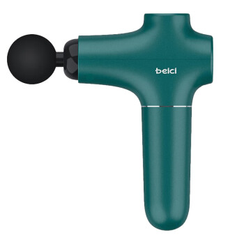 蓓慈（Beici）腰部按摩器 按摩枪 筋膜枪 深层肌肉放松电动迷你肌膜 便携长续航 节日礼物 BA507A2深海绿