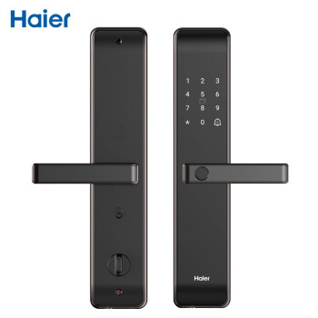 海尔（Haier）HFH-19ES  指纹锁家用智能门锁 防盗门电子密码锁智能锁联网款 单机版