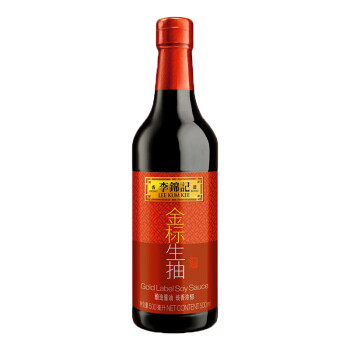 李锦记（LEE KUM KEE）金标生抽500ml*2瓶