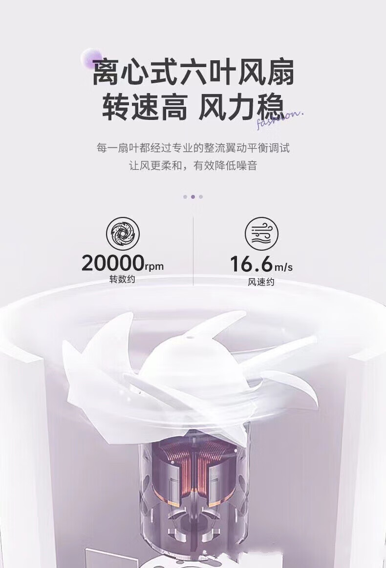 超人（SID） 电吹风机家用大功率2200W便携式可折叠负离子宿舍发廊吹风筒优越 RD-2271