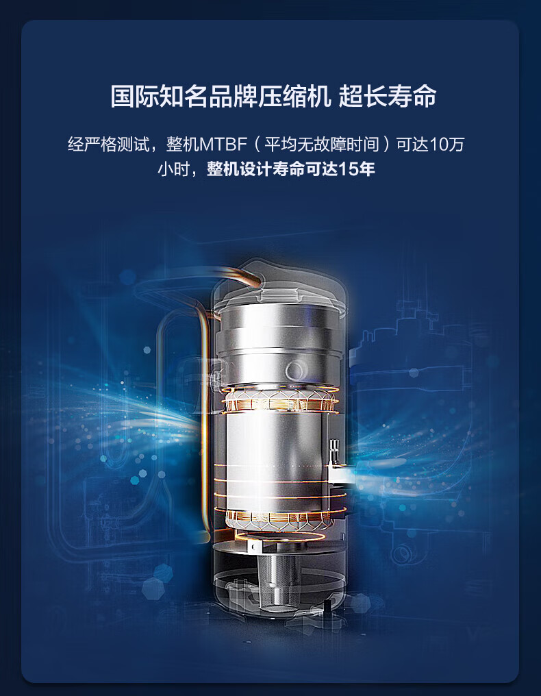 海尔（Haier）精密中央空调6匹柜式空调6p柜机恒温恒湿实验室基站专用24小时运转380V JHFX-15LW/92ZC31裸机