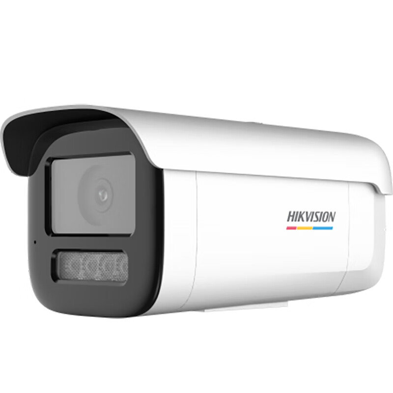 海康威视HIKVISION 200万监控摄像头高清全彩夜视POE高清拾音监控手机远程 DS-2CD3T27FWDA4-LS 6mm焦距