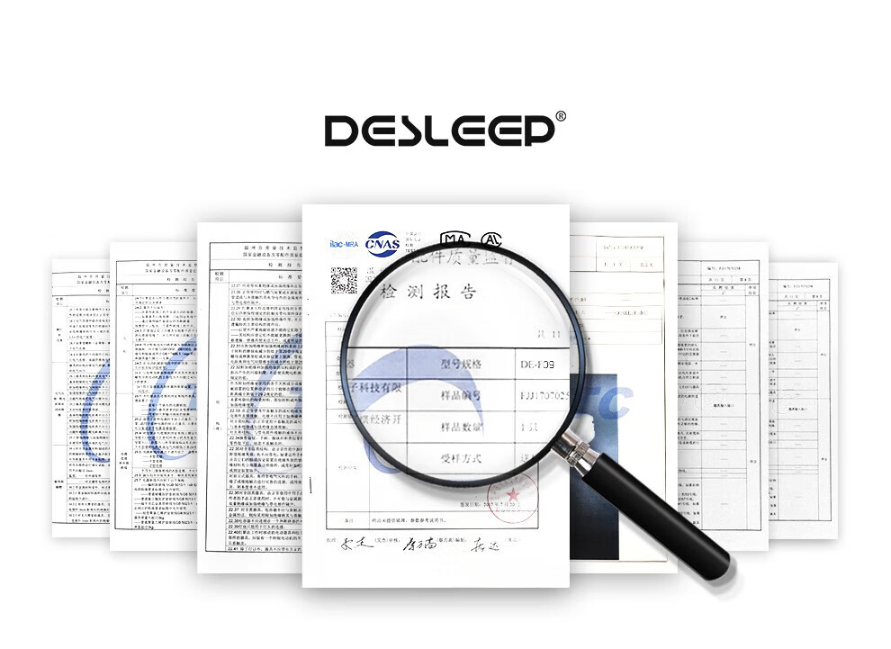 迪斯（Desleep）眼睛眼部按摩仪儿童护眼仪 眼保仪眼镜热敷眼罩按摩器成人生日送女友学生礼物 F09 白色
