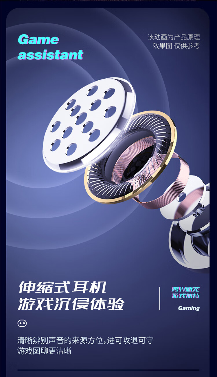 迪斯（Desleep）耳机款颈椎按摩器 颈部按摩仪 肩颈部按摩器 护颈仪 生日送礼礼物 耳机版 DE-F32（白色) 