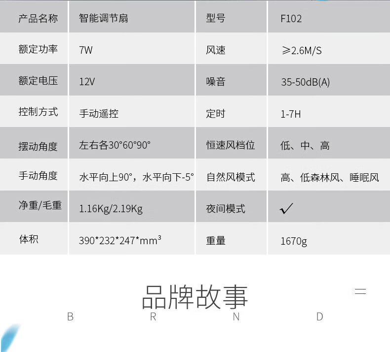 莱克（LEXY）电风扇家用宝宝小型迷你台式卧室空气循环扇 F102