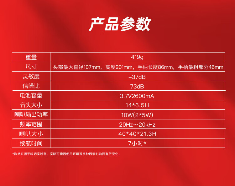 唱吧 K歌宝小巨蛋麦克风 G2经典版 无线蓝牙音响一体话筒 儿童娱乐电容麦家庭KTV变音器 麦克风