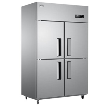 海尔（Haier）商用厨房冰柜980升 全冷藏冷冻双温冰箱 店饭店餐厅食堂保鲜不锈钢橱柜冷柜SLB-980C2D2