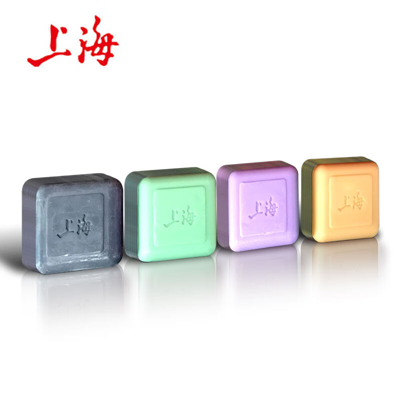 上海 春暖花开礼盒（香皂115g*4块+护手霜50g）