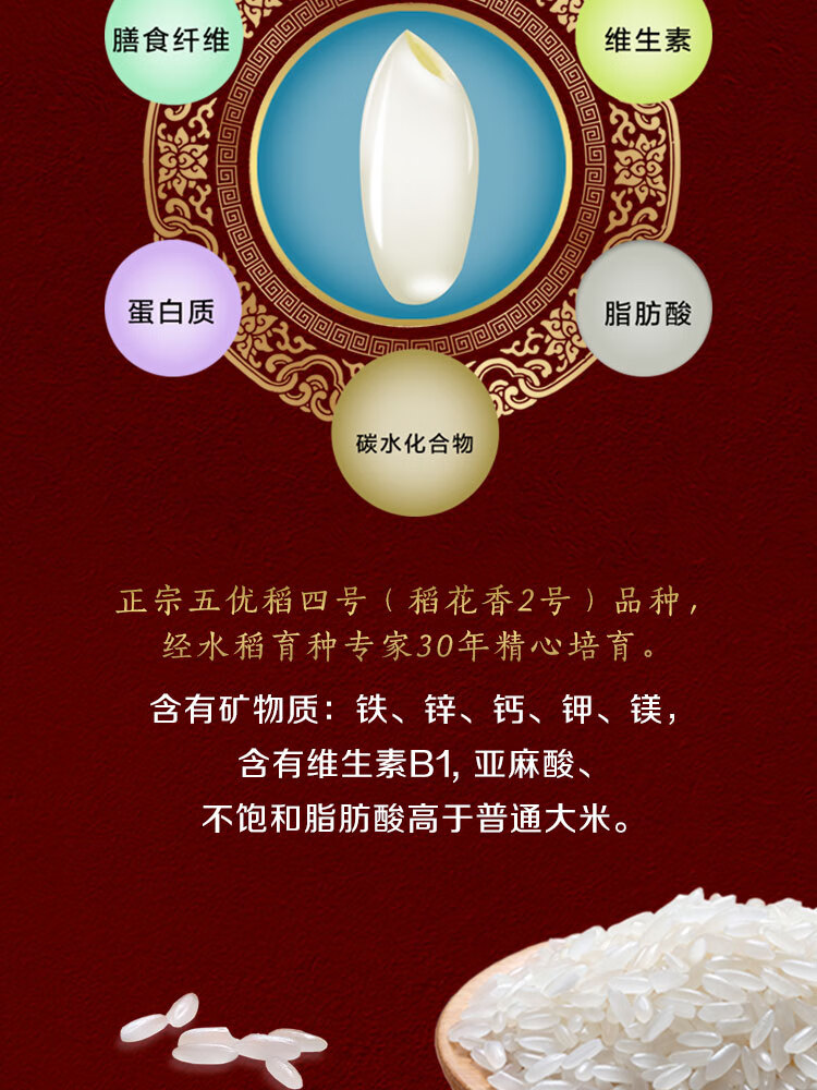 金龙鱼 乳玉皇妃壹品稻花香5kg