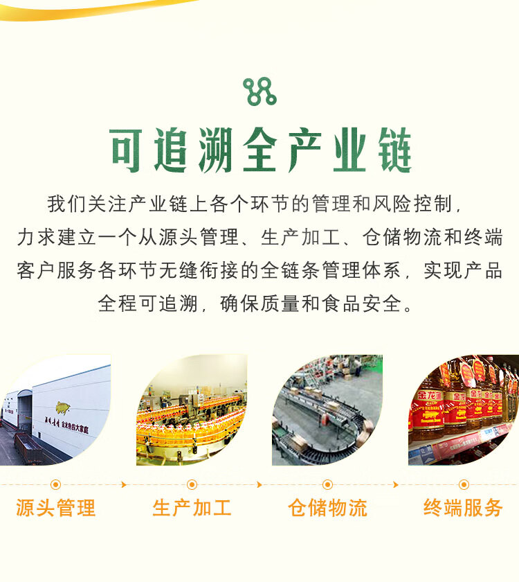 金龙鱼 精炼一级大豆油5L