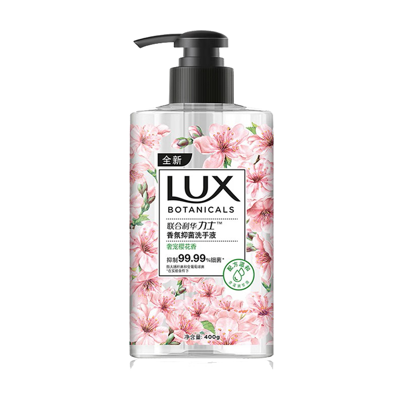 LUX 香氛抑菌洗手液 奢宠樱花香400g