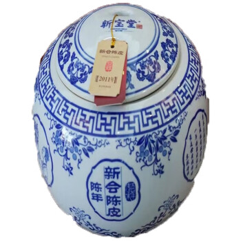 新宝堂 国风青花瓷系列礼盒 青花瓷清泓瓶（大、400克）10年QHC-QH400