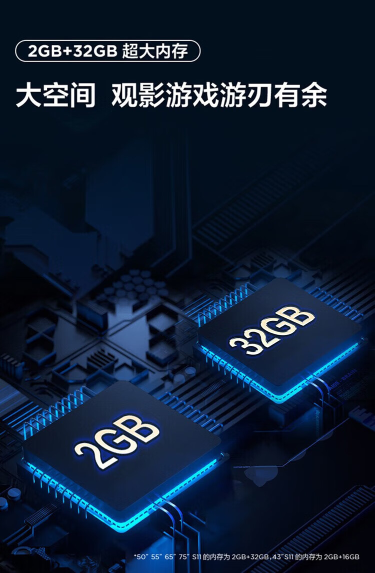 TCL  平板电视 50英寸 超高清4K 全场景AI声控 全景全面屏液晶电视机  50S11