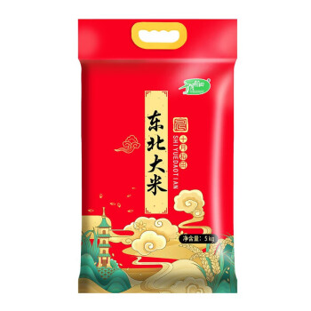 十月稻田东北珍珠米 一年一季 真空包装 东北大米5kg