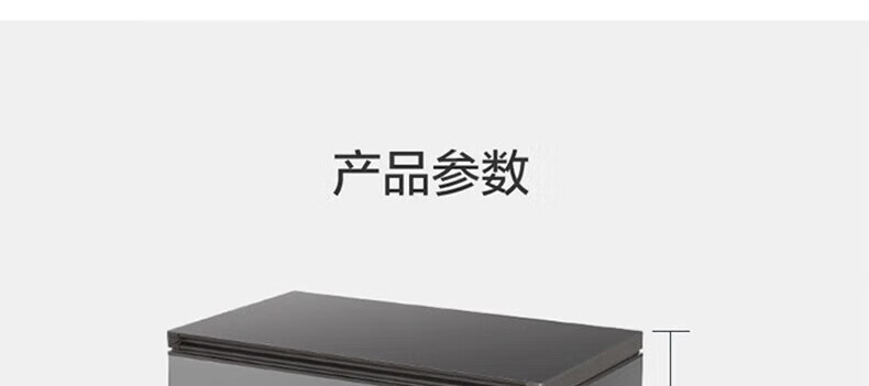 海尔（Haier）冰柜家用卧式冷柜冷藏保鲜冷冻速冻商用冰柜大容量 BC/BD-305HM