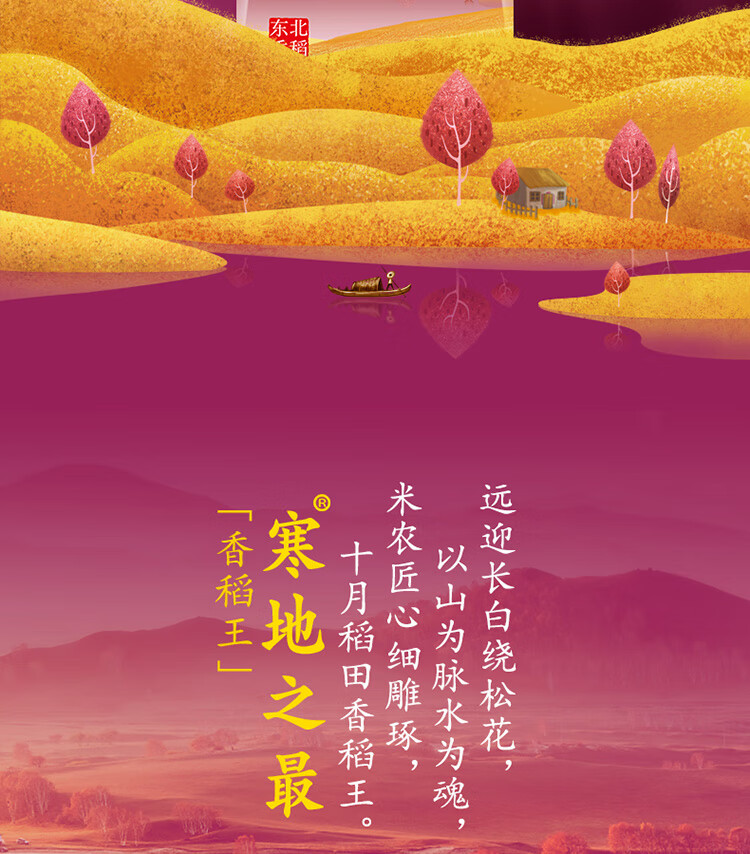 十月稻田黄金产地 寒地之最香稻王5kg