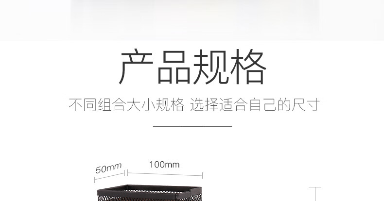 可得优（KW-triO）圆形铁网笔筒 笔筒铁网简易笔筒 铁质笔筒桌面收纳盒 圆形冲孔80*100mm BT-02