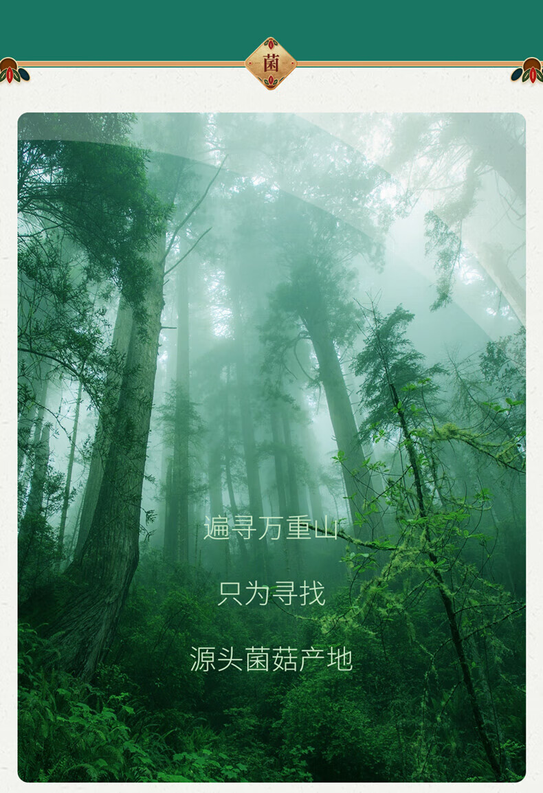 首粮 家用送礼南北干货 干菌食用大礼包 山珍迎福干菌礼盒