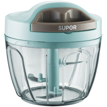 苏泊尔（SUPOR）绞菜机手动多功能料理机搅切菜器家用切辣椒蒜泥压蒜器绞菜机厨房拉蒜器 KG65AB10