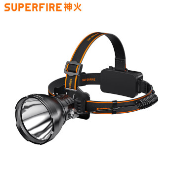 Superfire神火HL60强光头灯大功率led充电超亮头戴式36W超长续航