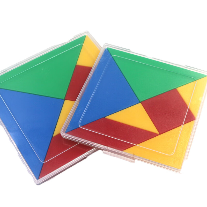 晨光(M&G)图形认知板七巧板教具儿童智力开发学具 大号 2个装 APK99955
