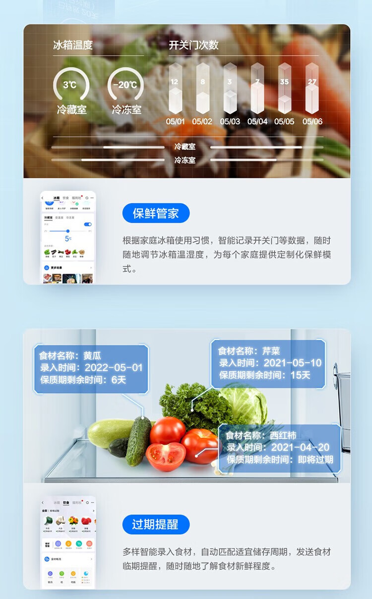 Midea 美的600升 对开电冰箱双开门智能家电双变频一级能效 BCD-600 BCD-600WKGPZM(E)