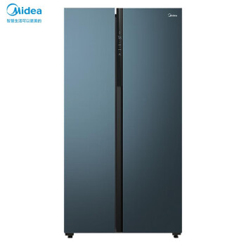 Midea 美的600升 对开电冰箱双开门智能家电双变频一级能效 BCD-600 BCD-600WKGPZM(E)