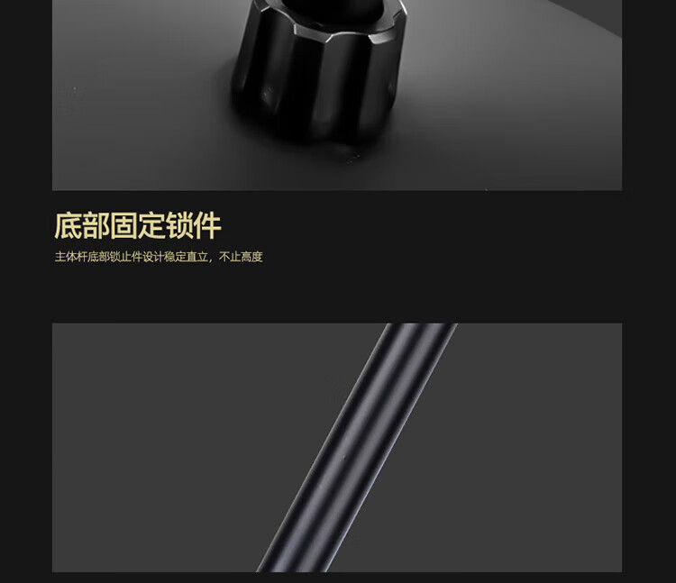 得力 (deli)投影仪支架 旋转云台 适配坚果极米当贝小米投影机落地支架 投影仪幕布通用伸缩支架 33737