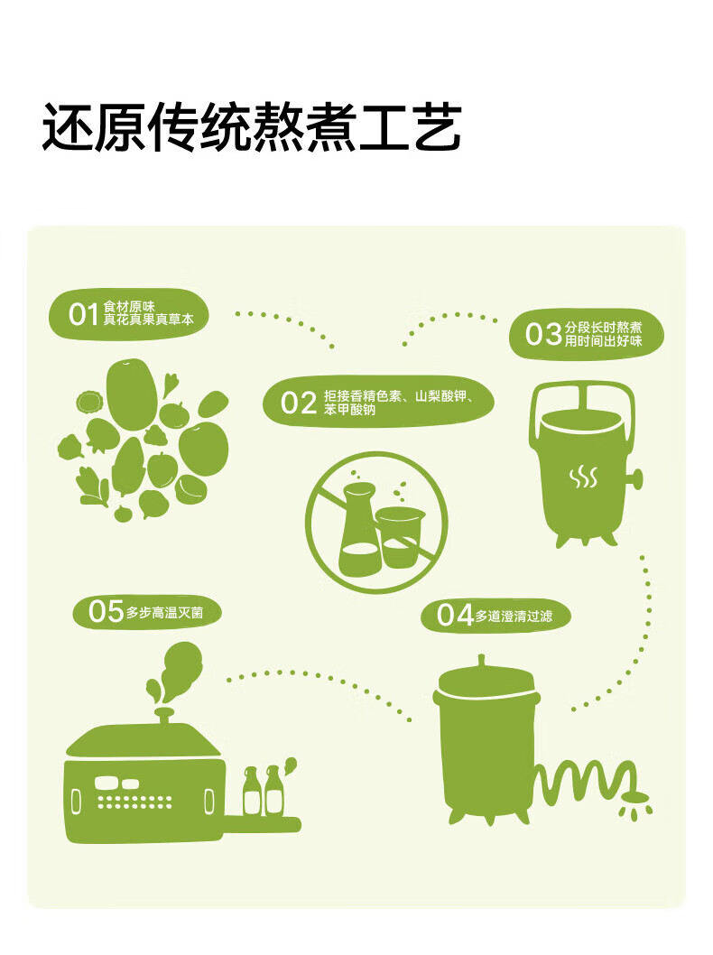 好望水 气泡水果汁饮料 原果熬制汽水 望山楂 300ml*6瓶/箱