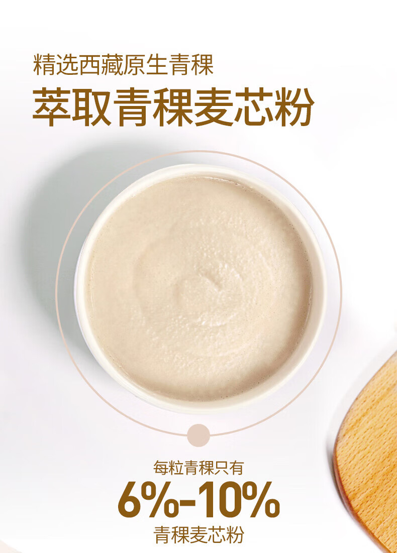 江中猴菇养胃米稀礼盒 中老年人营养品 0添加蔗糖 30天装青稞米稀900g