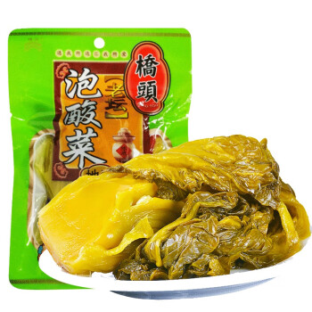 桥头 袋酸菜鱼调料重庆特产正宗泡酸菜 泡酸菜208g*5