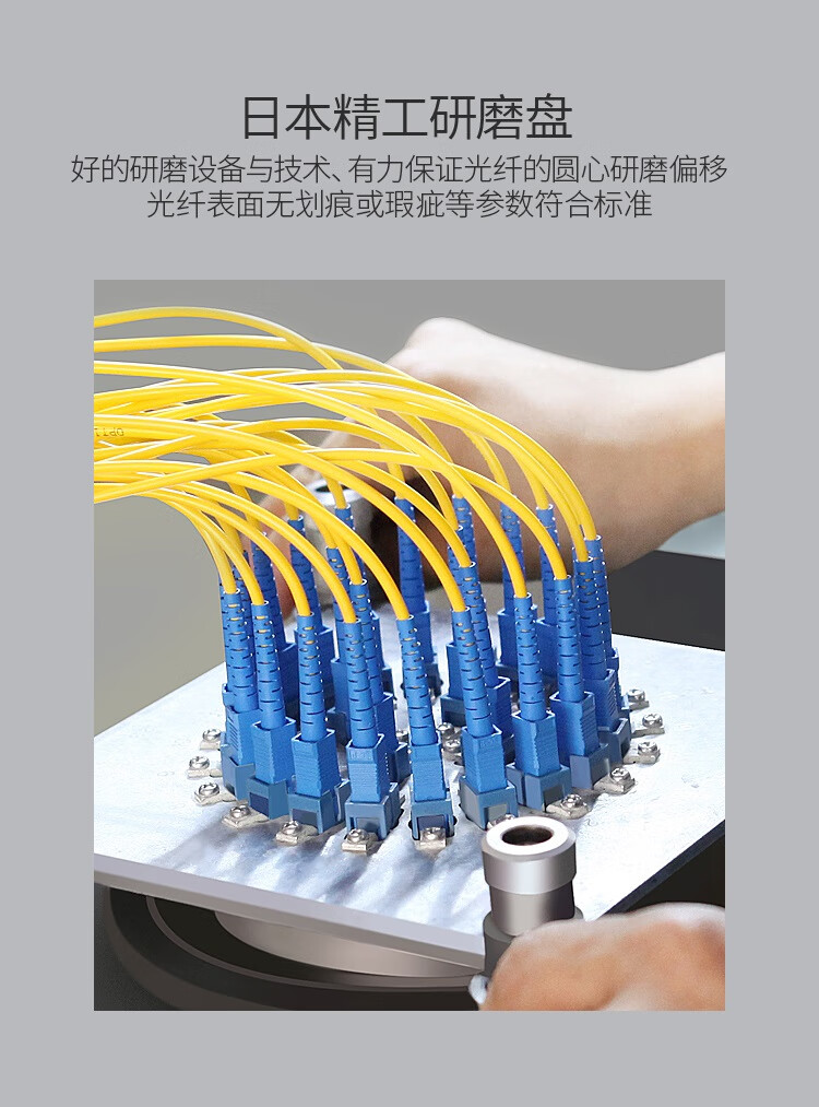 胜为（shengwei）工程电信级万兆光纤跳线 SC-SC多模双芯 15米 OM4尾纤光纤连接线 FCCO-2150