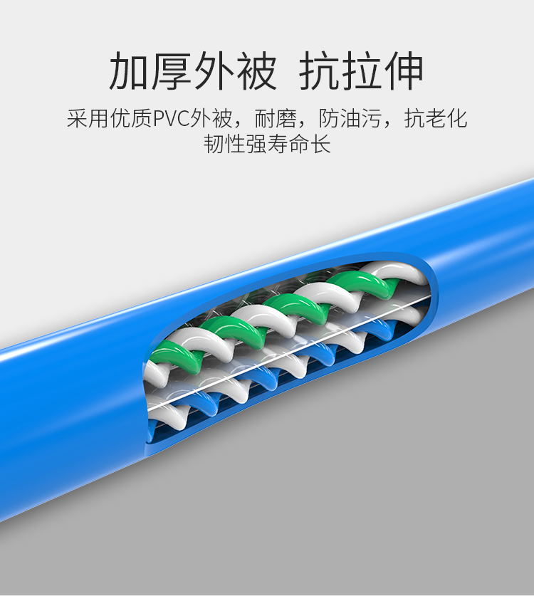 胜为（shengwei）六类网线 纯铜线线芯CAT6类千兆网络箱线 工程家装监控布线非屏蔽六类网线305米 CXC6305C