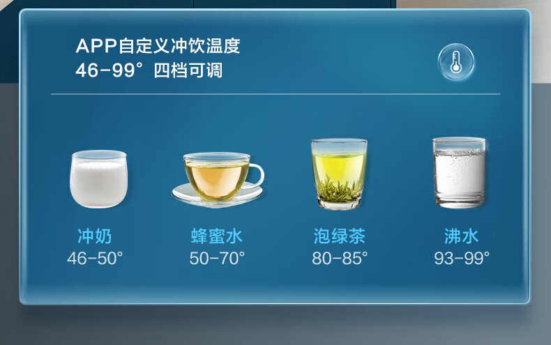 Midea 美的家用净水器伴侣管线机 全通量匹配  制冷加热直饮一体 壁挂式饮水机 极光MG908-D